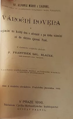 Vánoční novena a rozjímání na každý den v adventě a po dobu vánoční až do oktávu zjevení Páně