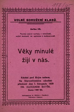 Věky minulé žijí v nás