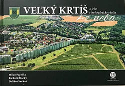 Veľký Krtíš a jeho vinohradnícke okolie z neba