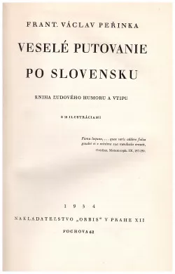 Veselé putovanie po Slovensku