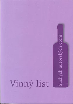 Vinný list Suchých autorských čtení