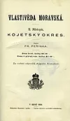 Vlastivěda moravská: Olomoucký kraj: Kojetský okres