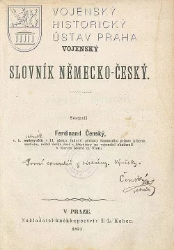Vojenský slovník německo - český