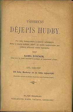 Všeobecný dějepis hudby. Díl druhý