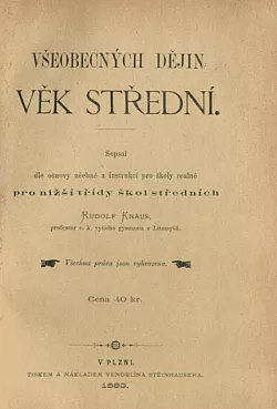 Všeobecných dějin věk střední