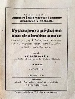 Vysazujme a pěstujme více drobného ovoce