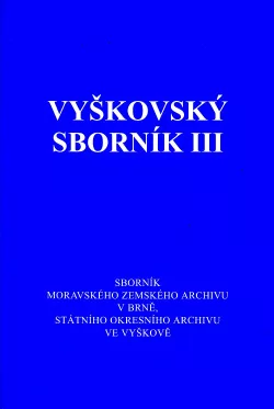 Vyškovský sborník III.
