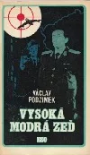 Vysoká modrá zeď