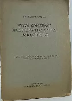 Vývoj kolonisace drugetovského panství užhorodského