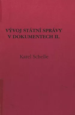 Vývoj státní správy v dokumentech II. (od roku 1945)