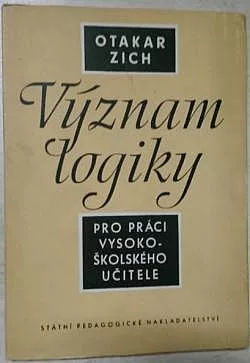 Význam logiky pro práci vysokoškolského učitele