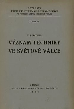 Význam techniky ve světové válce