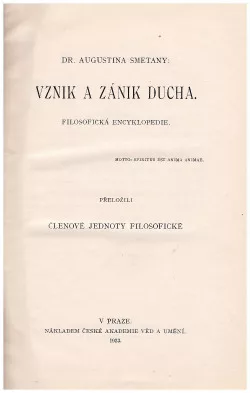 Vznik a zánik ducha