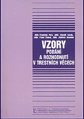 Vzory podání a rozhodnutí v trestních věcech