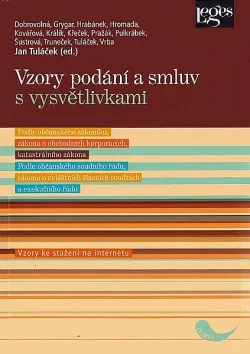 Vzory podání a smluv s vysvětlivkami
