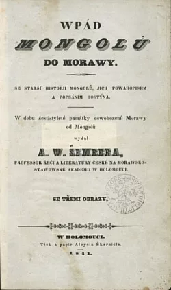 Wpád Mongolů do Morawy