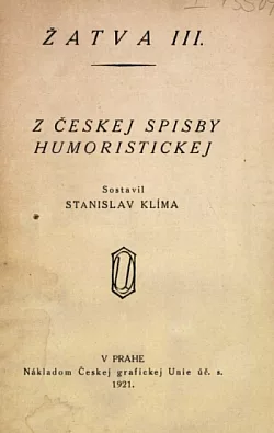 Z české spisby humoristickej