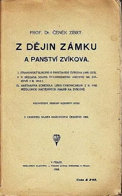 Z dějin zámku a panství Zvíkova