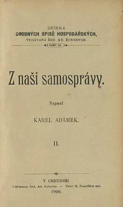Z naší samosprávy II. díl