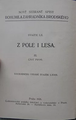 Z pole i lesa 3