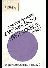 Z večerní školy versologie IV. Daktyl