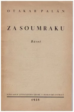 Za soumraku: Básně