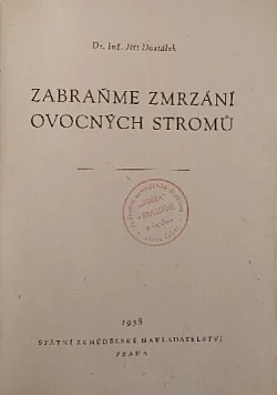 Zabraňme zmrzání ovocných stromů