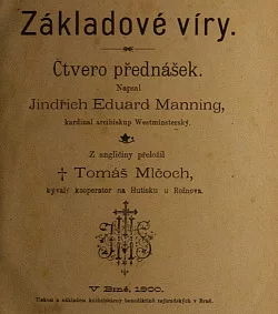 Základové víry: čtvero přednášek