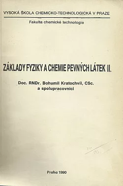 Základy fyziky a chemie pevných látek II.