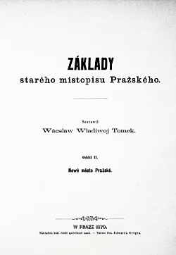 Základy starého místopisu Pražského II.