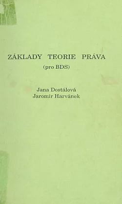 Základy teorie práva (pro BDS)