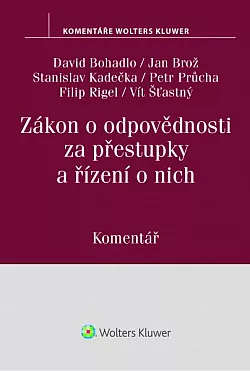 Zákon o odpovědnosti za přestupky a řízení o nich: Komentář