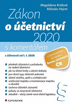Zákon o účetnictví 2020 - s komentářem