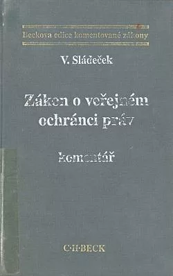 Zákon o veřejném ochránci práv: komentář