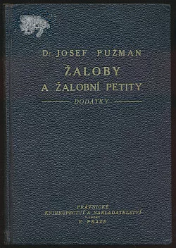 Žaloby a žalobní petity - dodatky