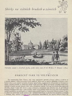 Zámecký park ve Veltrusích