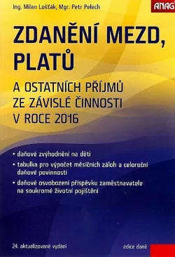 Zdanění mezd, platů a ostatních příjmů ze závislé činnosti v roce 2016