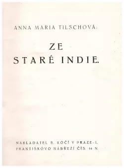 Ze staré Indie