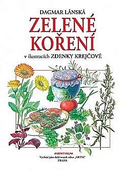 Zelené koření pěstované i plané v ilustracích Zdenky Krejčové