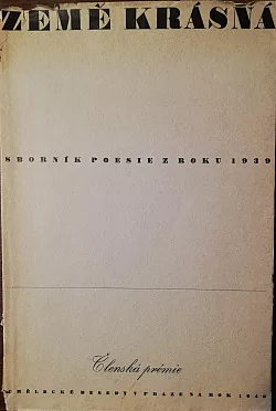 Země krásná - sborník poesie z roku 1939