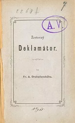 Žertovný deklamátor