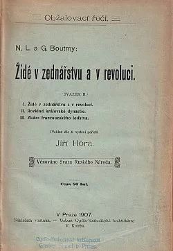 Židé v zednářstvu a v revoluci. Svazek II.