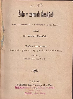 Židé v zemích Českých