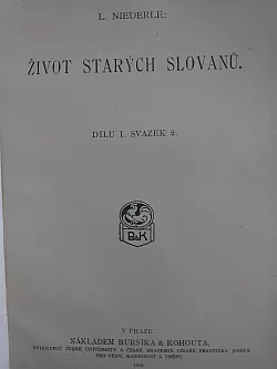 Život starých Slovanů. Díl I, svazek 2.