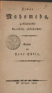 Žiwot Mahomeda, zakladatele Tureckého náboženstwj