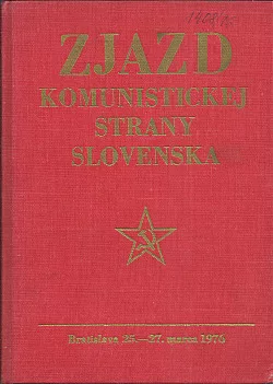 Zjazd Komunistickej strany Slovenska: 25. - 27. marca 1976