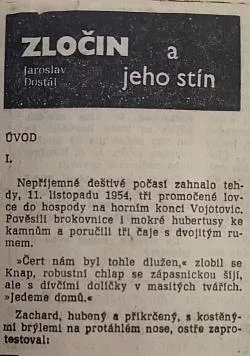 Zločin a jeho stín