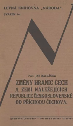 Změny hranic Čech  a zemí náležejících republice Československé od příchodu Čechova
