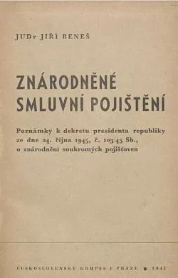 Znárodněné smluvní pojištění