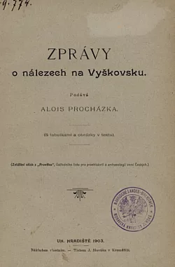 Zprávy o nálezech na Vyškovsku